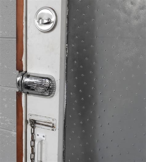 Wooden Exterior Entry Door Hung In Frame H2075mm x W928mm NL15864