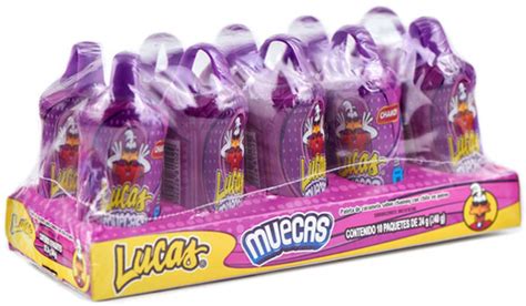 Muecas Lucas Sabor Chamoy 10 Piezas 240 Gr La Esquinita