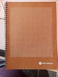 Archmesh Square Grid Notebook A4 Size 8 5X11 Inches Square Graph