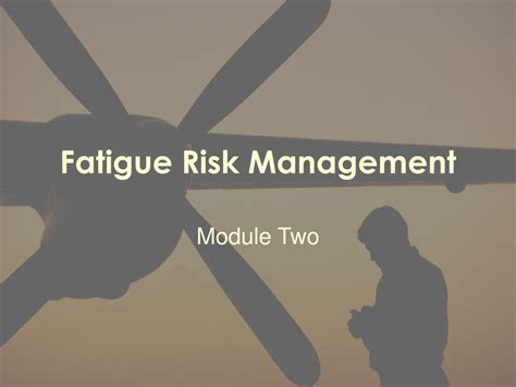 Ppt Fatigue Risk Management For Employees Powerpoint Presentation Free Download Id6173975