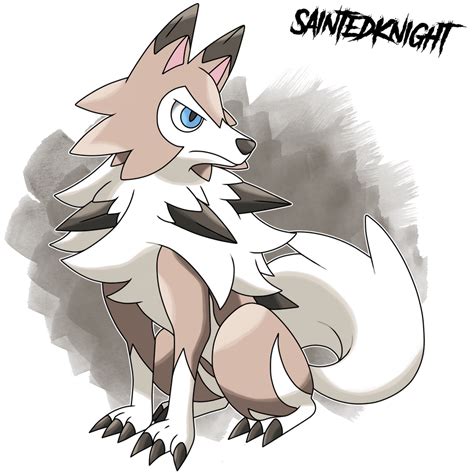 Lycanroc Midday Form by SaintedKnight on DeviantArt