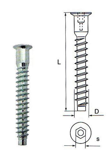 Elemente De Fixare Pentru Structuri Din Lemn Surub Holsurub