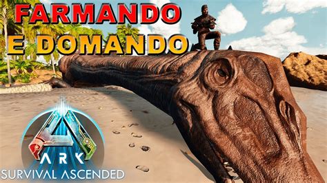 18 DOMANDO UM BRONTOSAURUS E QUASE FUI MORTO POR UM ALPHA ARK