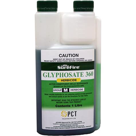 Surefire Glyphosate 360 Weed Herbicide 1l Pest Wholesale