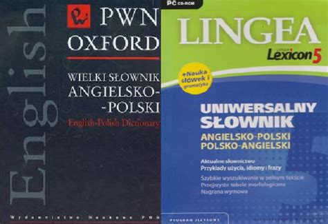 Wielki słownik angielsko polski PWN Oxford CD 7287439853