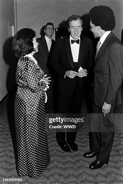 Jane Muskie And Edmund Muskie Attend A Fundraising Dinner Presented