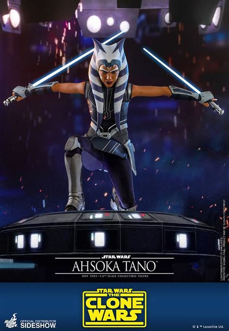 Star Wars Ahsoka Tano Gets New Hot Toy Figure Inspired By The Clone Wars