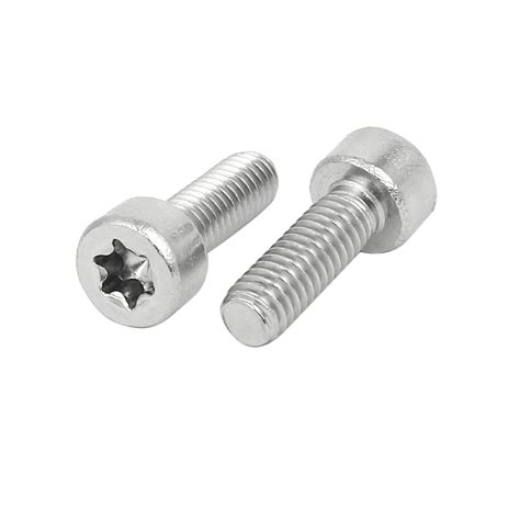 M4x12m Thread T20 Torx Drive 304 Stainless Steel Torx Socket Cap Screw