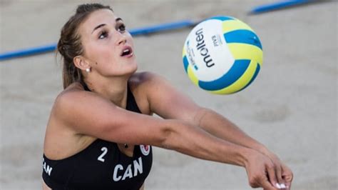 Canadas Womens Beach Volleyball Team Moves On To Semis Cbc Sports