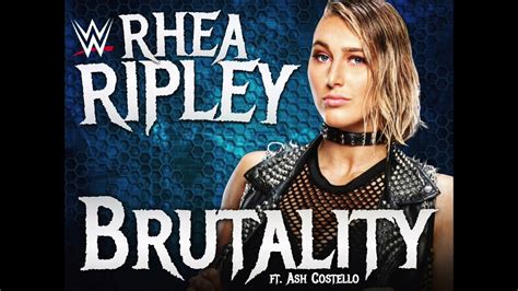 Rhea Ripley Brutality” Feat Ash Costello Entrance Theme Youtube