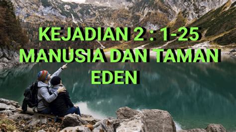 Kejadian Pasal Ayat Manusia Dan Taman Eden Alkitabsuara