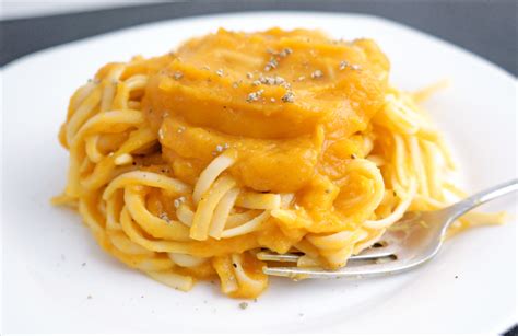 Creamy Vegan Butternut Squash Linguine With Sage One Broads Journey