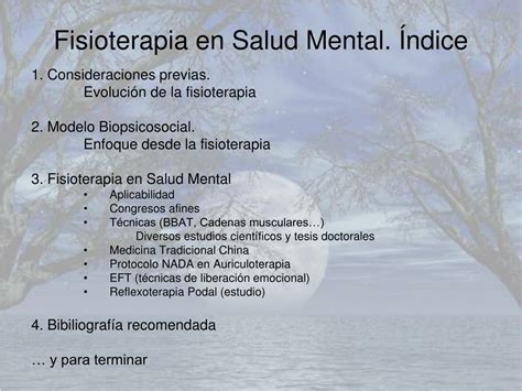 Ppt Fisioterapia En Salud Mental Powerpoint Presentation Free