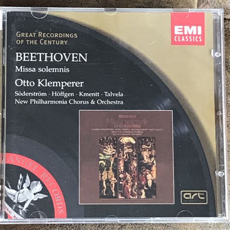 Missa solemnis by Ludwig Van Beethoven Otto Klemperer Elisabeth Sö