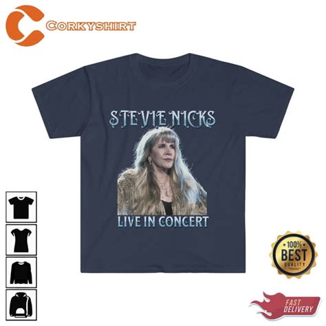 Fleetwood Mac Stevie Nicks Live In Concert Shirt Walmart