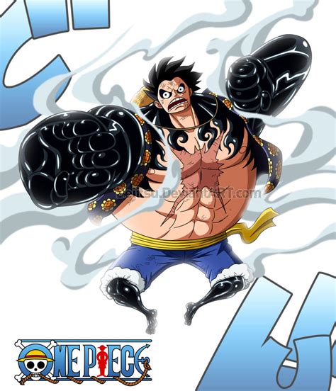 One Piece CH 784 - Luffy Gear 4 by Bejitsu on DeviantArt