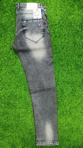 Straight Fit Faded Men Grey Denim Jeans At Rs Piece In Ulhasnagar