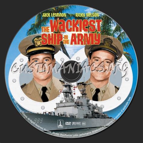 The Wackiest Ship in the Army dvd label - DVD Covers & Labels by ...