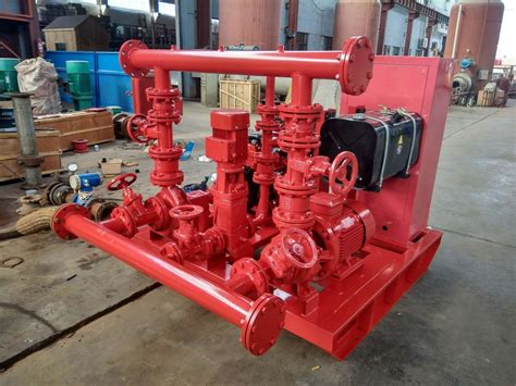 15kw Dual Power Fire Pump Fire Fighting Pumps Electric Fires Fire