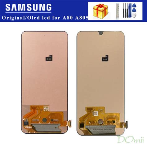 ORIGINAL Oled Lcd Display For Samsung Galaxy A80 A805 Lcd Display Touch