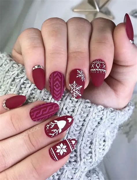 Unhas De Natal Lindas Para Experimentar Fotos E Dicas Unhas Amei