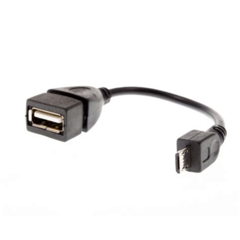 Cabo Adaptador Otg Micro Usb V Macho Para Usb F Mea Verde Zjt Mc P Otg