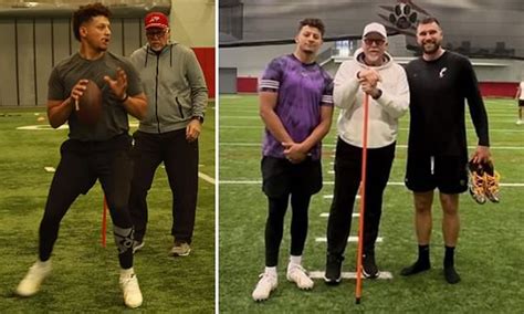 Patrick Mahomes Works Alongside Qb Trainer Jeff Christensen Again