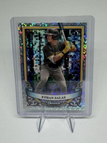 2024 Bowman Sterling Refractor BSP 49 Ethan Salas 150 Padres EBay