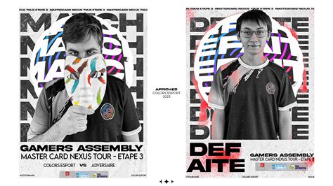 Affiches Esport Behance