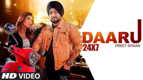 Daaru 24x7 Full Song Preet Siyaan Silver Coin Daljit Chitti