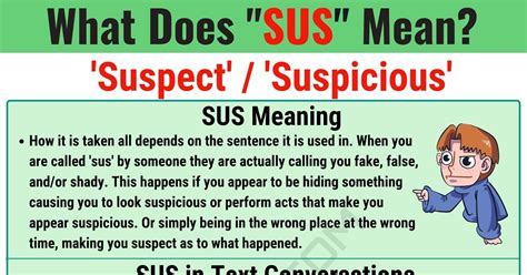 SUS Meaning What Does SUS Mean And Stand For 7ESL