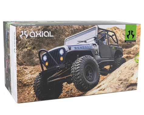 Axial Scx Iii Jeep Cj Rtr Wd Rock Crawler Grey Axi T