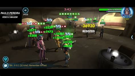 SWGOH Admiral Raddus GAC Counters Season 44 5v5 YouTube