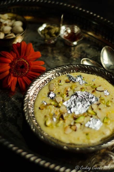 Khoya Rice Kheer – Rice and Milk Pudding - Cooking Curries