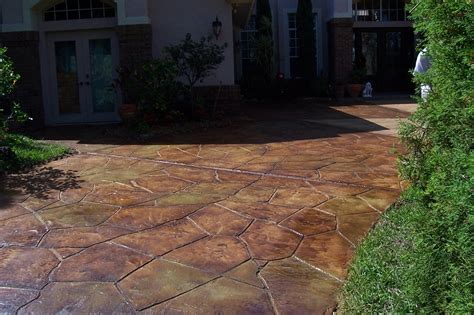 Stamped Concrete Overlays Lutz Tampa Land O Lakes Wesley Chapel Fl