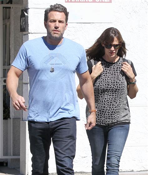 Photo Ben Affleck Et Sa Femme Jennifer Garner à Brentwood Le 3 Octobre 2014 Purepeople