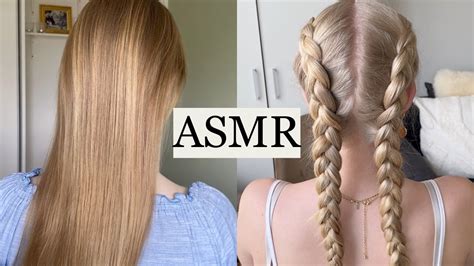 ASMR Hair Play Compilation Best Of 2023 Hair Brushing Spraying