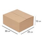 Caixa Papelão P Sedex Correio E commerce 30x25x12cm Kit 10 Mercado Livre