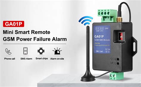 EVTSCAN GA01P GSM Mini Smart Remote Power Failure Alert SMS Call Alarm