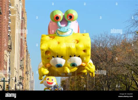 New York City United States 24th November 2022 Spongebob At The