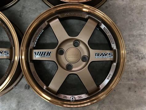 Volk Rays Te37 15 Rim Myvi Alza Vios City Jazz Wira Saga Satria Almera