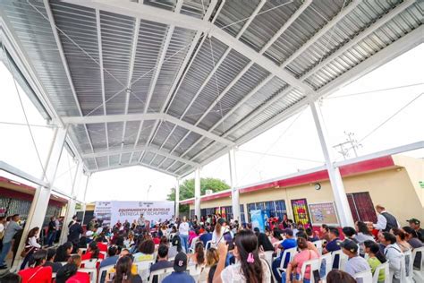 Techumbre Solicitada A Carlos Pe A Ortiz Hoy Es Realidad En Escuela