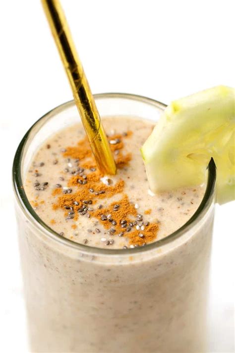 Creamy Cucumber Pear Smoothie Quick And Easy Recipe Simply Quinoa