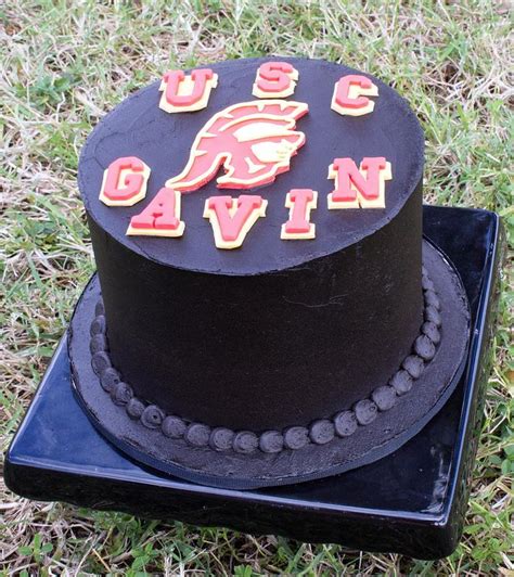 Usc Decorated Cake By Anchored In Cake Cakesdecor