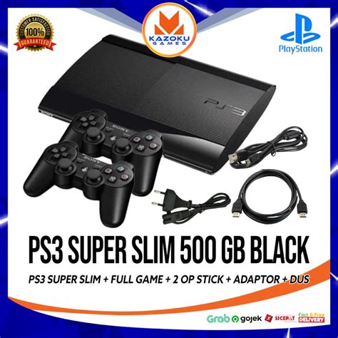 Jual Sony Playstation Super Slim Seri Harddisk Gb Stick