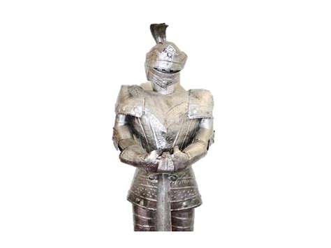 Knight In Shining Armor Statue Prop