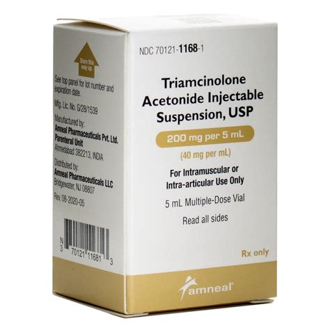 Triamcinolone Acetonide Injection 40 Mgml Each Mcguff