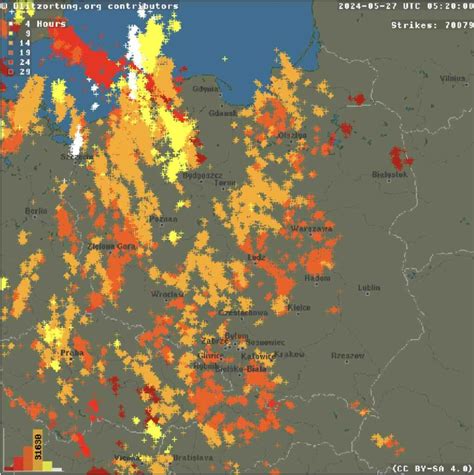 Gwa Towne Burze W Poniedzia Ek W Tych Regionach Uderzy Za Amanie