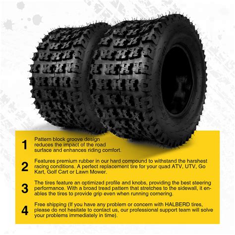 Pair Of X X X Quad Atv All Terrain At Ply Rated Tires