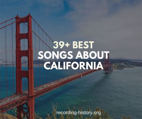 39+ Best Songs About California - Song Lyrics & Facts